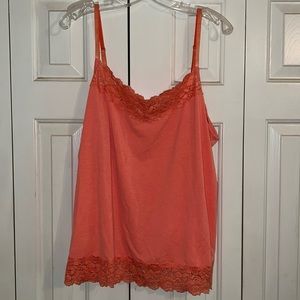 Cato Peach 22/24 Lace Camisole